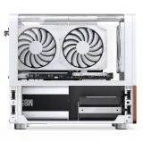 Case JONSBO V12 White – M-ATX/ITX| GPU 260mm| Kính 270°